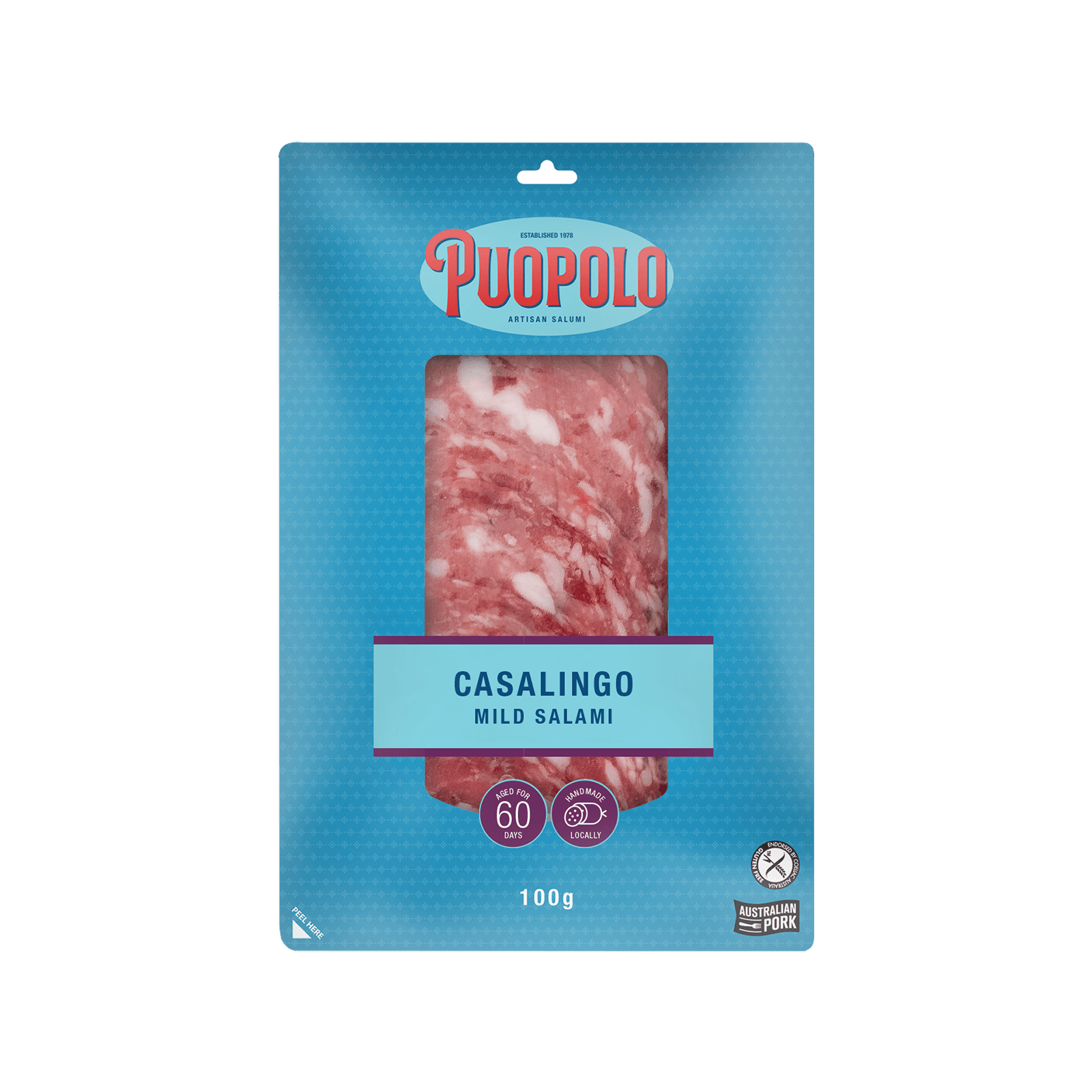pdp_slicas100g_01 Puopolo Casalingo Mild Salami